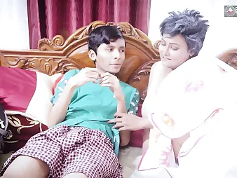 Hindi Audio: Chodna Sikhaya's condomless intercourse with Jawan Pote ko Bade Bade Dudhwali