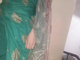Indian Bhabhi shrieks in gusto as she gets her tight twat pulverized in various postures