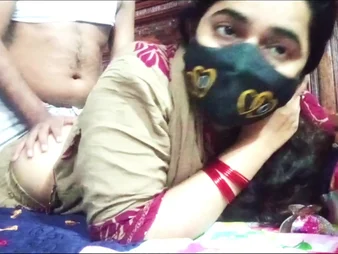 Hot Asian step-siblings and hot Pakistani step-mom share a wettish love-making party