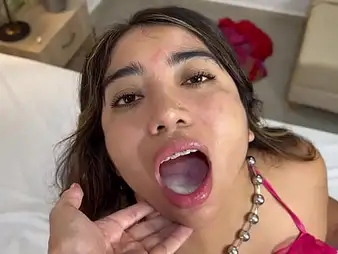 Verito Aguas, be transferred to curvy Brazilian with a massive ass coupled with a thick body, gets drilled lasting coupled with enduring in a steamy POV audition s