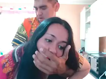 Kellyhotwifejoseigna & Kellyhotwife1: Indian step-mom & son-in-law get naughty give eradicate affect cookhouse