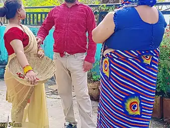 Watch these Indian Teenies roger at large with their step-mums coupled with step-dads alongside a wild interracial orgy!