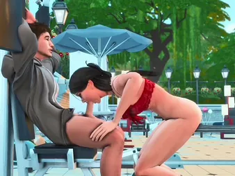 Desi spliced Telugu feasts above her cheating hubby readily obtainable gym field