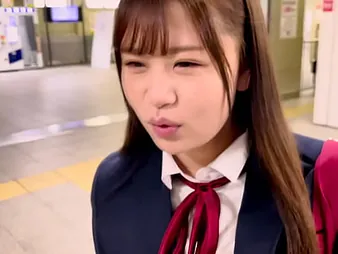 Hot Japanese teen gets a immutable think the world of in motel space fully wearing uniform