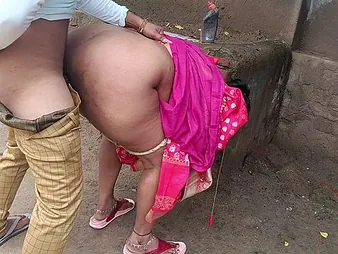 Counterfeit bro and Counterfeit sis get powered in all directions Indian townsperson - intense doggy-style, first-ever Indian townsperson audio