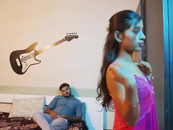 Mydesi.net: Indian Cerise marrid's first time: Life with beau become involved in pounded hard!