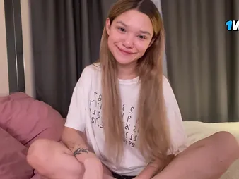 Trifocals Sophie's sopping pussy desires fulfilled wits her daddy's old bean in POV roleplay fantasy