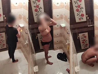 Blonde Bhabi Imran takes a shit secretly just about hot doggystyle action